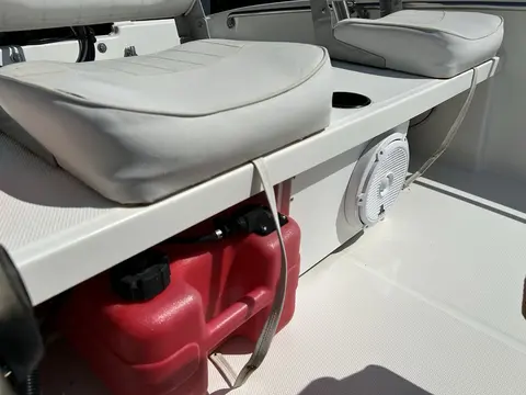 Seat cushions, JL Audio speaker and fuel tank