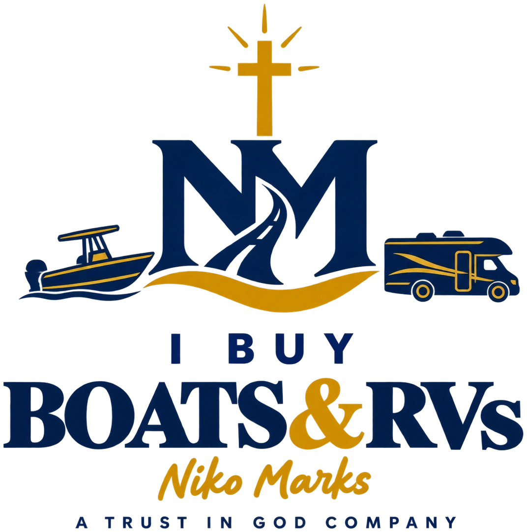 I Buy Boats & RVs — Niko Marks — A Trust In God Company