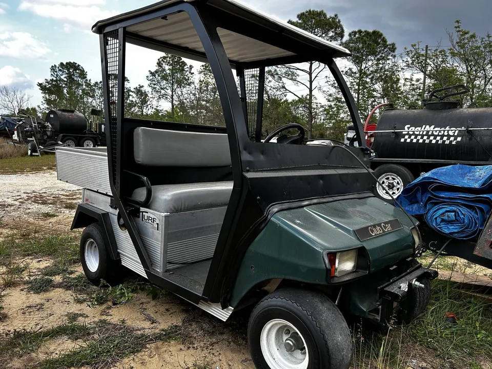 Club Car utility golf cart
